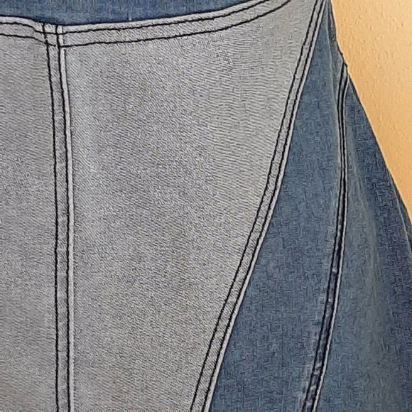 Brand New Sexy Forever 21 Heavy Stretch Denim Sundress - Picture 9 of 13